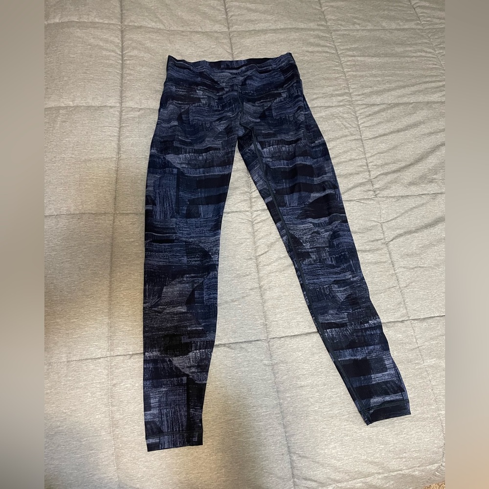 Blue Lululemon leggings